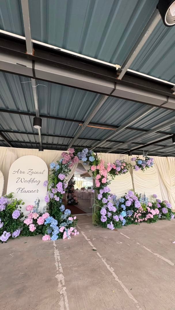 Cinta By The Lake @ Puchong Glass Hall photo booth setup