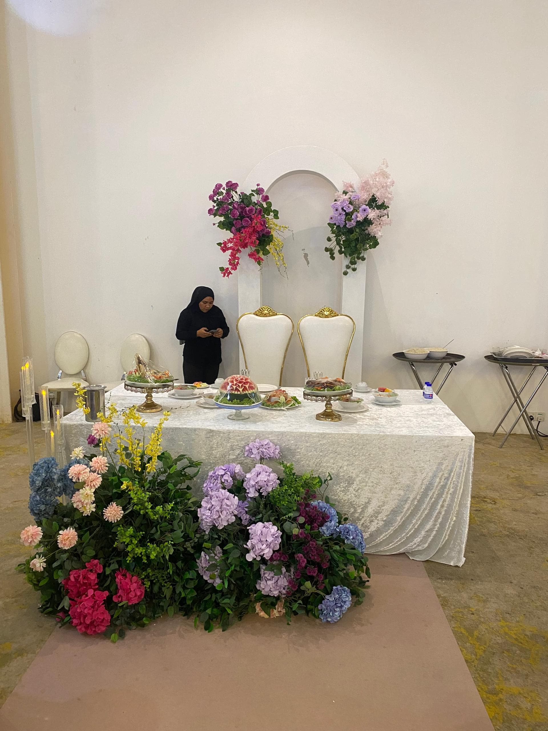 Grand Oasis Event Hall, Seri Kembangan photo booth setup