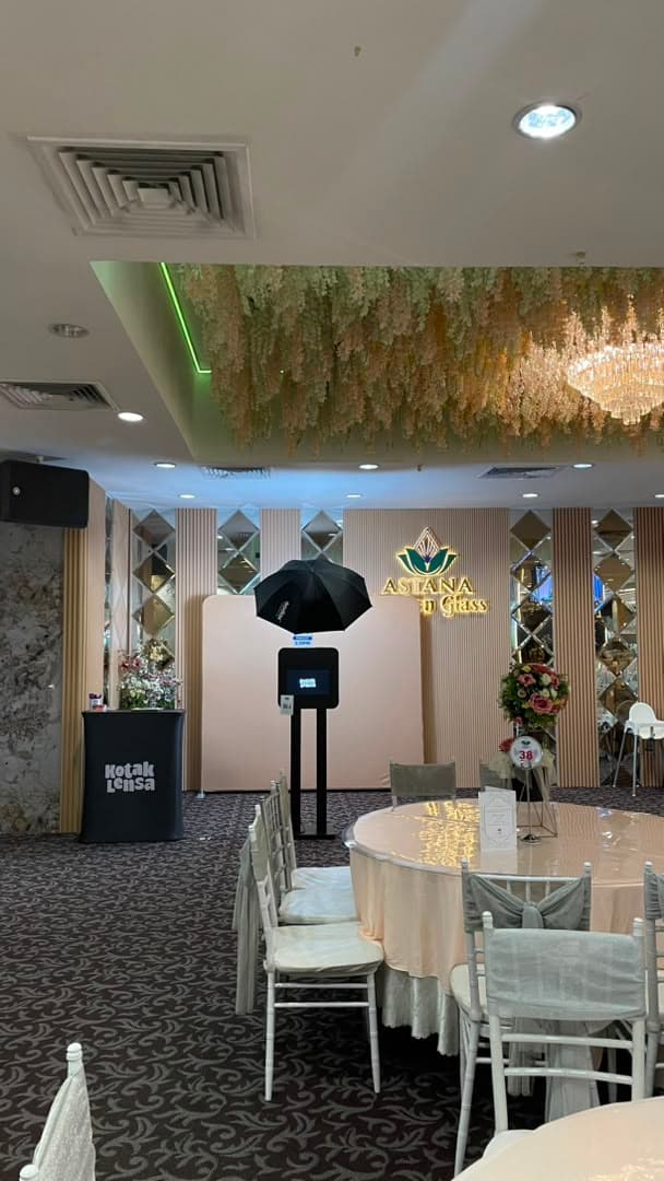 Astana Sky Garden, Cyberjaya photo booth setup
