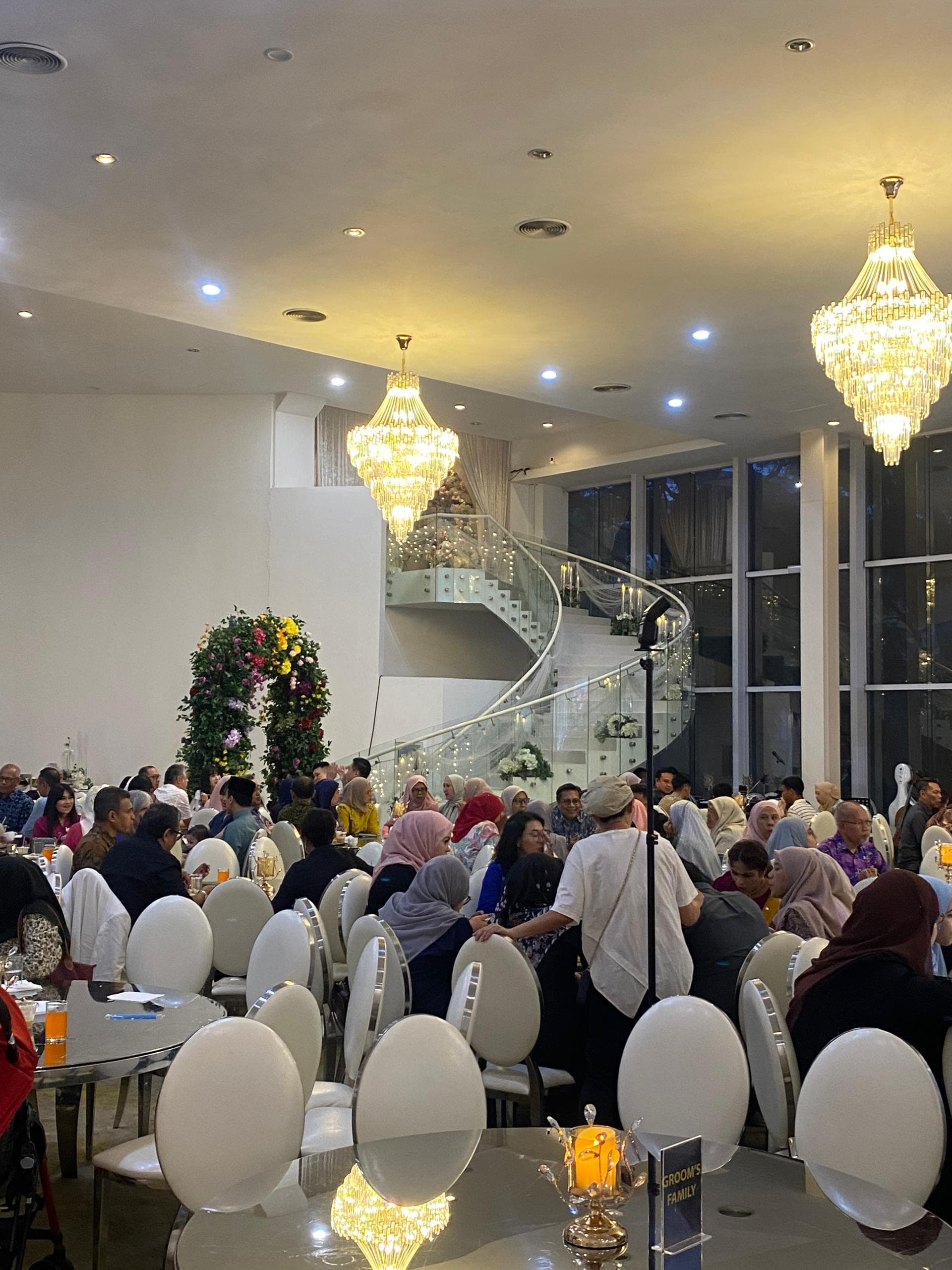 Grand Oasis Event Hall, Seri Kembangan photo booth setup