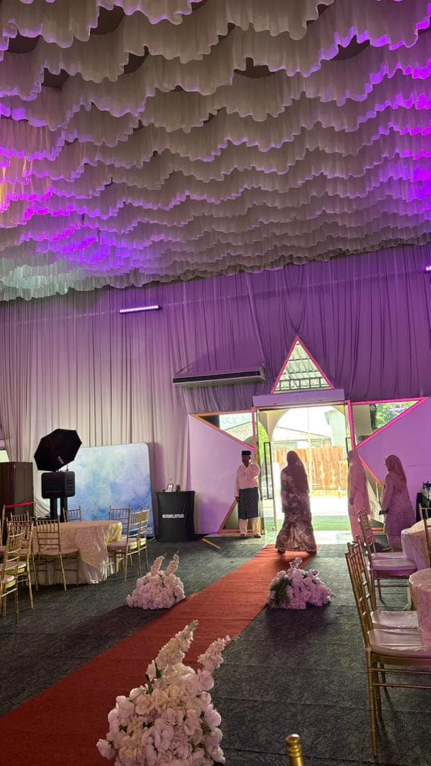 Reystar Convention Hall, Ipoh photo booth setup