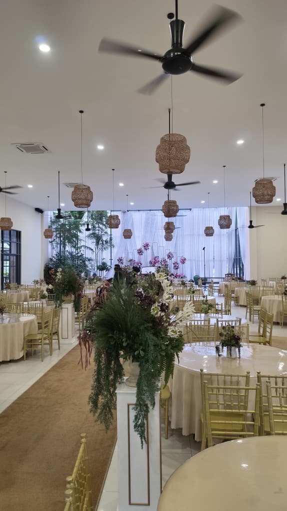 Villa Rimba Flora Gombak photo booth setup