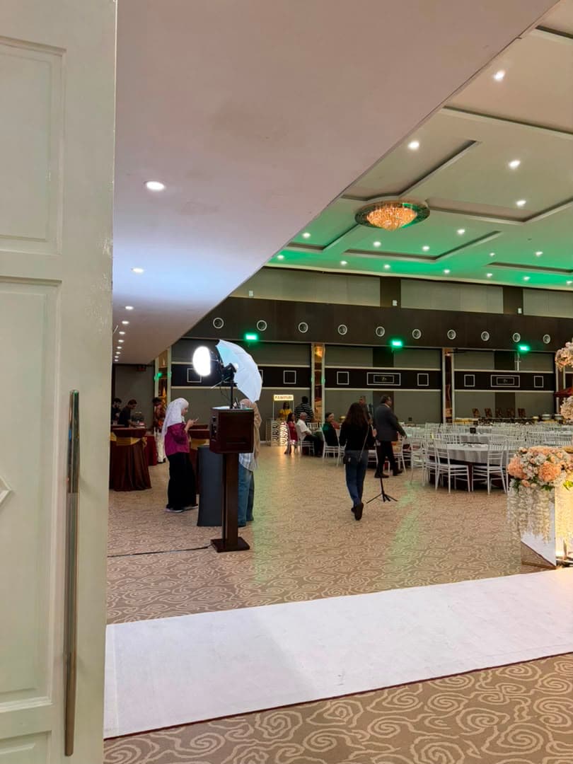 Midlands Convention Center, Shah Alam photo booth setup