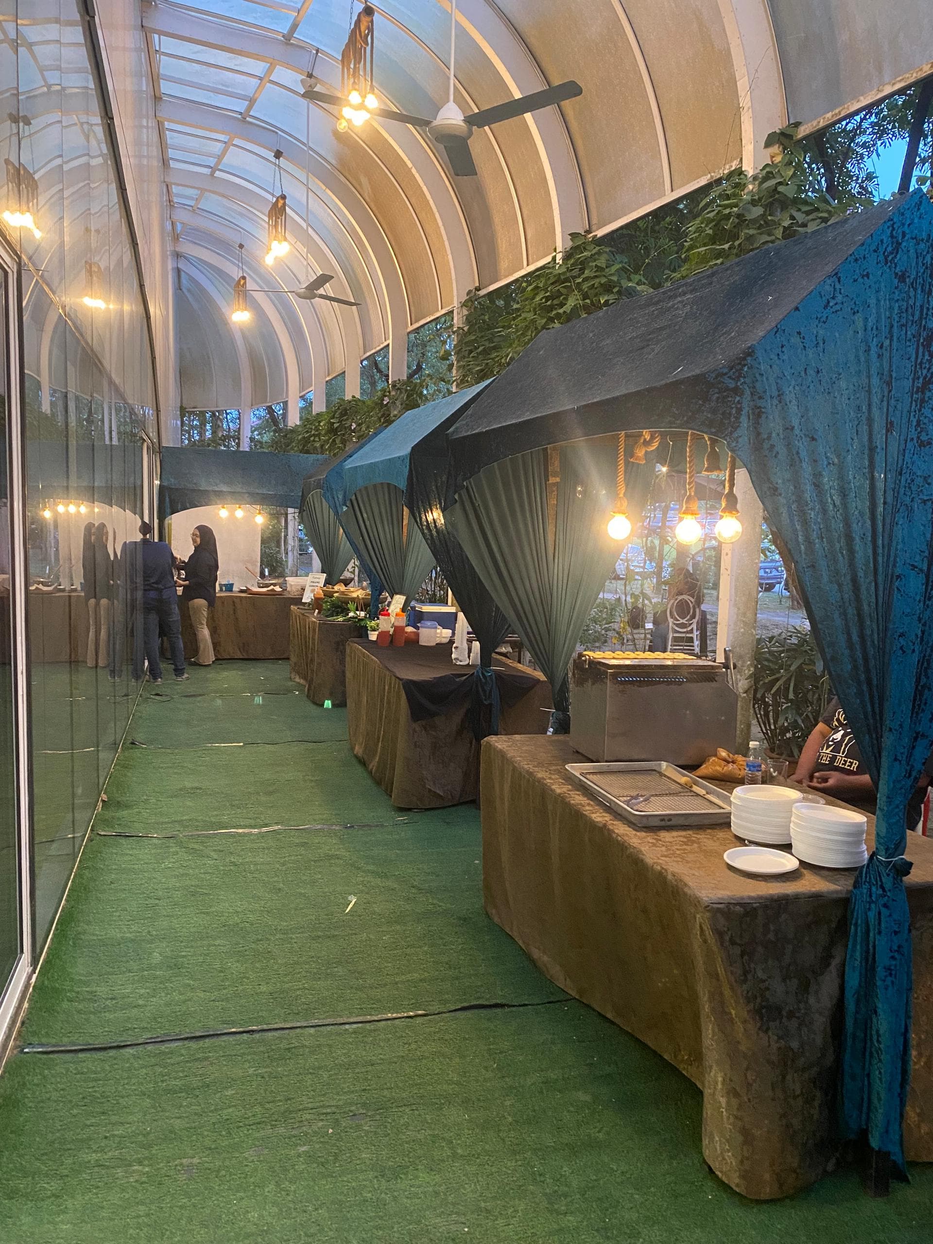 Grand Oasis Event Hall, Seri Kembangan photo booth setup