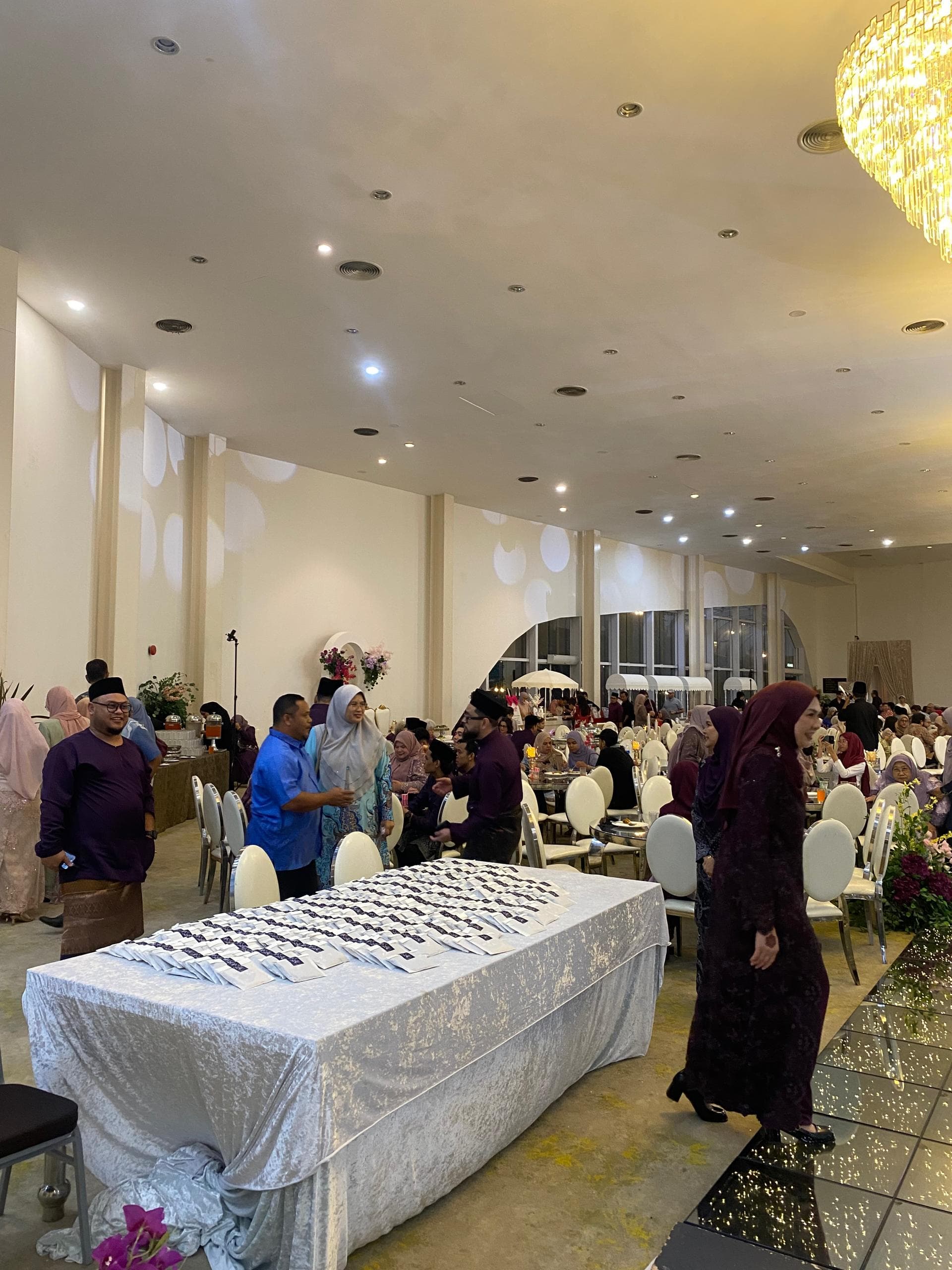 Grand Oasis Event Hall, Seri Kembangan photo booth setup