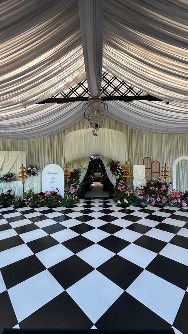 Rinjani Majestic photo booth setup