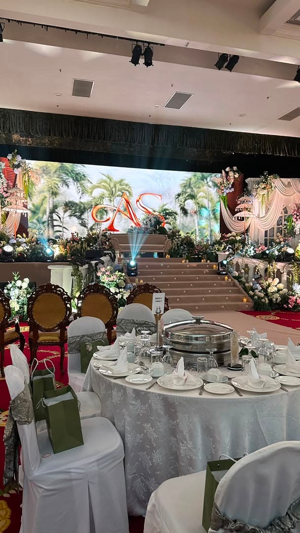 PUSPANITAPURI Dewan De Seri Endon, Putrajaya photo booth setup