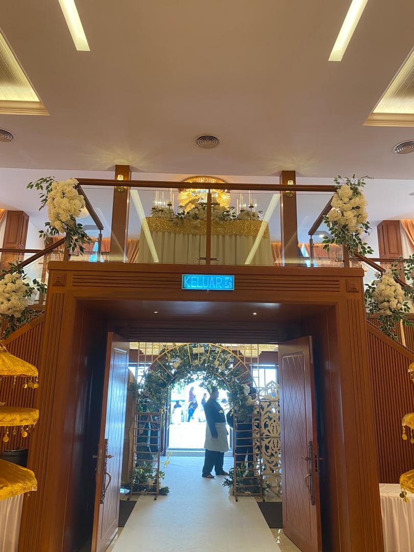 Sekamat Grand Palace Event Hall, Kajang photo booth setup
