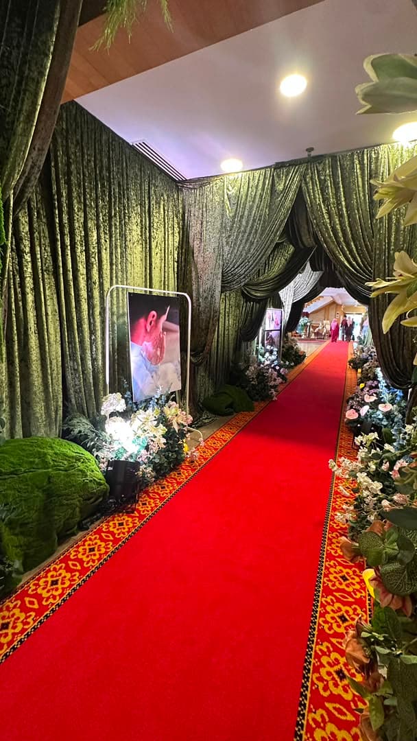 PUSPANITAPURI Dewan De Seri Endon, Putrajaya photo booth setup