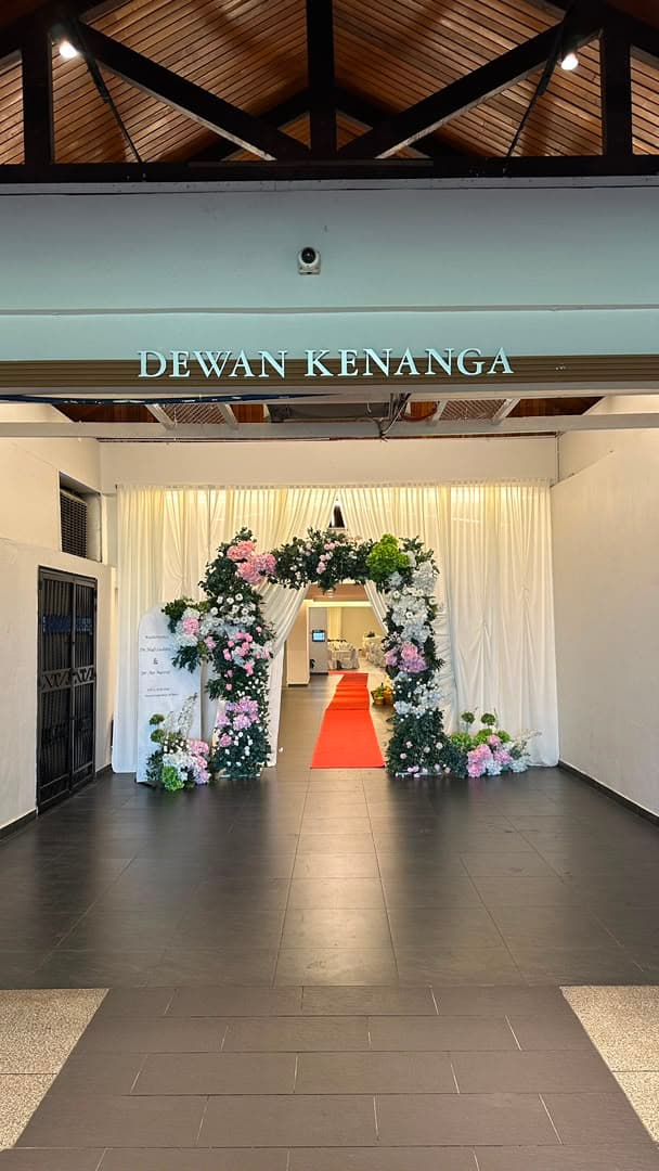 Dewan Kenanga, Bangi Golf Resort photo booth setup