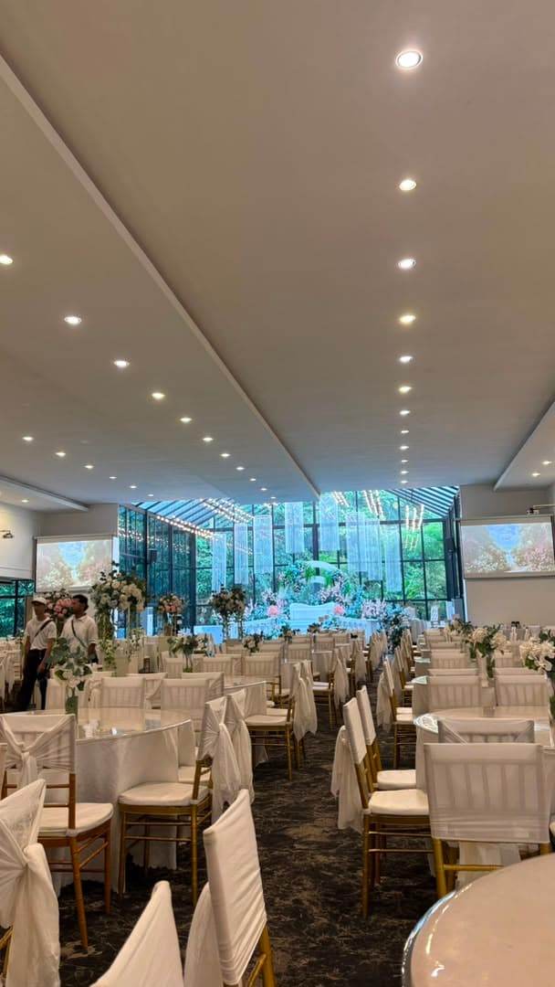 Cinerea Hall @ Forest Valley, Cheras photo booth setup