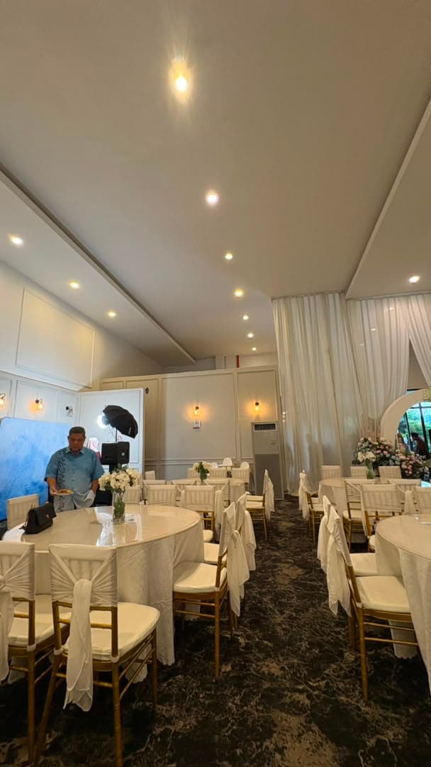 Cinerea Hall @ Forest Valley, Cheras photo booth setup