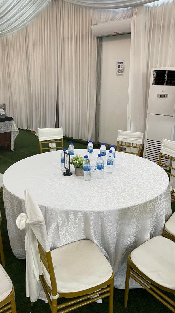 Sebening Embun Garden Glass Hall photo booth setup