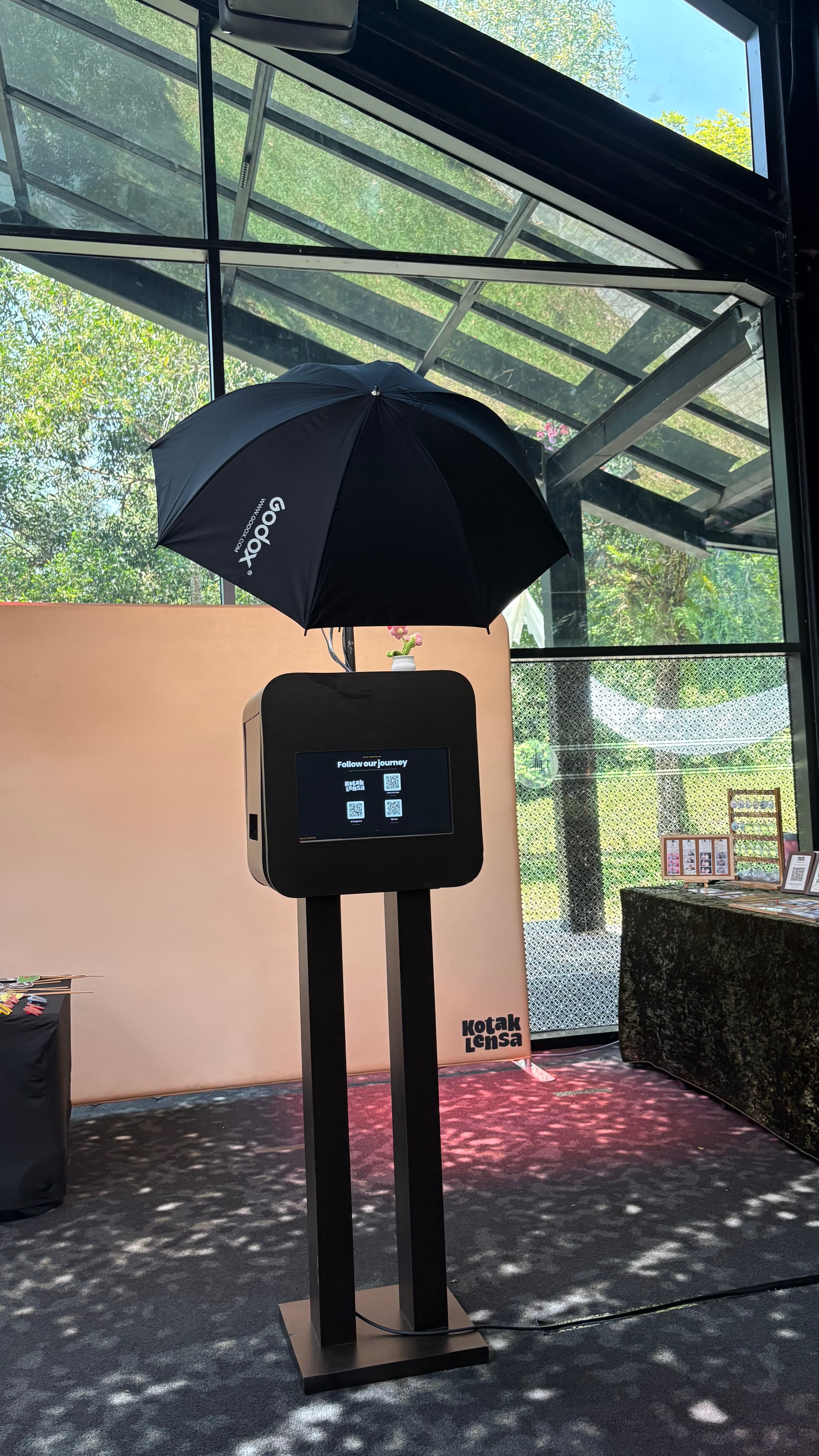 Ukay Hills, Ampang KL photo booth setup