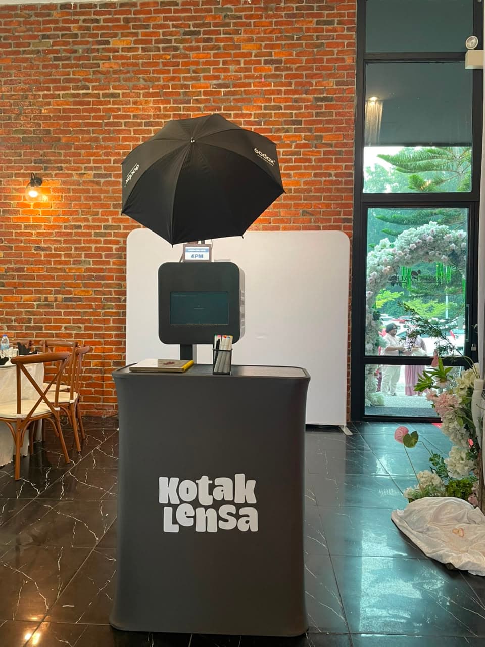 Willow Hall @ Forest Valley, Cheras photo booth setup
