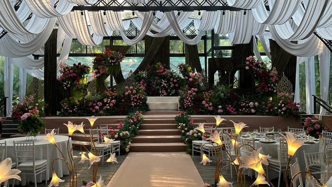 Rinjani Majestic photo booth setup