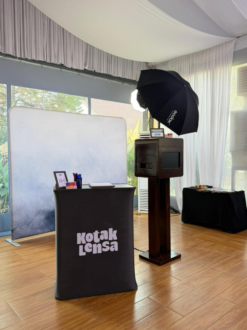 The Hub @ A-Park, Puchong photo booth setup