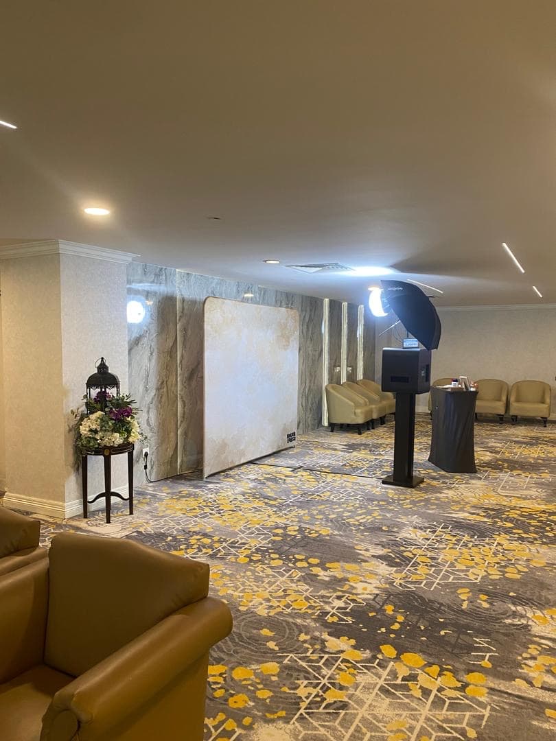 Dewan Orkid, Wisma PKPS, Shah Alam photo booth setup