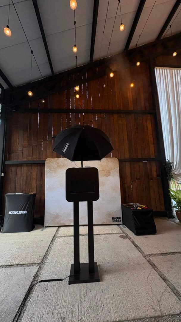 Berern Hill, Hulu Langat photo booth setup