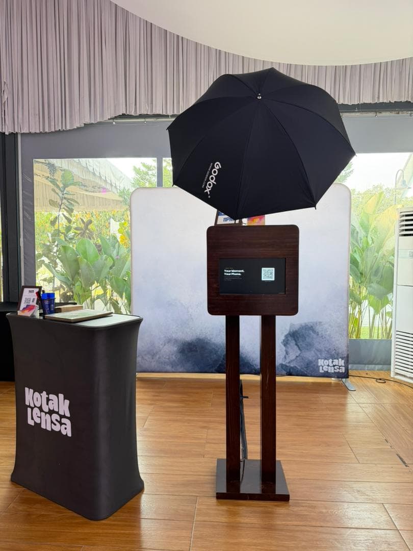 The Hub @ A-Park, Puchong photo booth setup