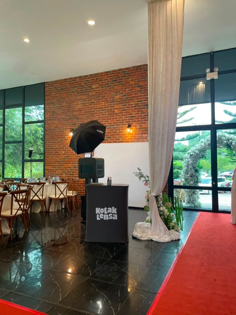 Willow Hall @ Forest Valley, Cheras photo booth setup
