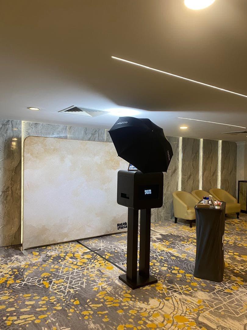 Dewan Orkid, Wisma PKPS, Shah Alam photo booth setup